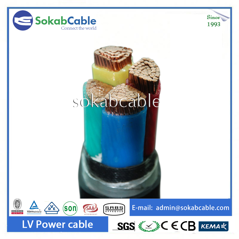 low voltage steel tape armored power cable