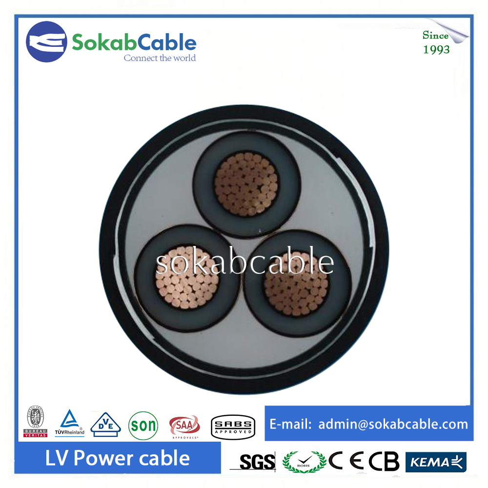 low voltage steel tape armored power cable