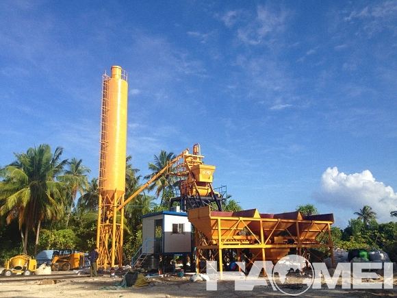 HZS35 Concrete Batching Plant