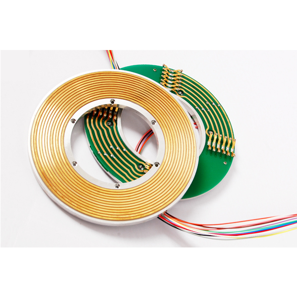 Bright Precsie Pancake Slip Ring for Limited Space Rotating Door