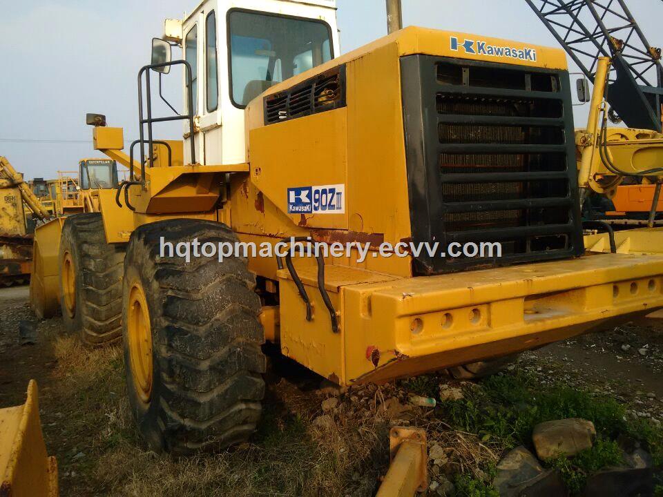 Used Wheel LoaderCheap 90Z Hydraulic Kawasaki Wheel Loader