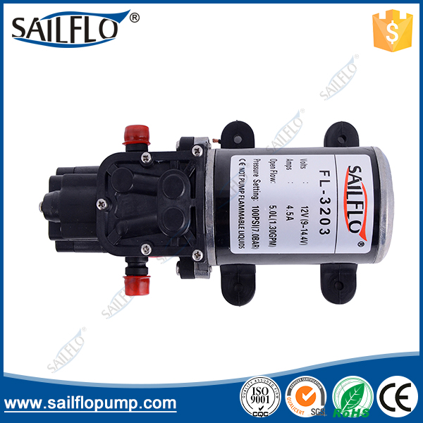Sailflo FL3203 12V DC 100psi water pressure pump for agriculture and car wash