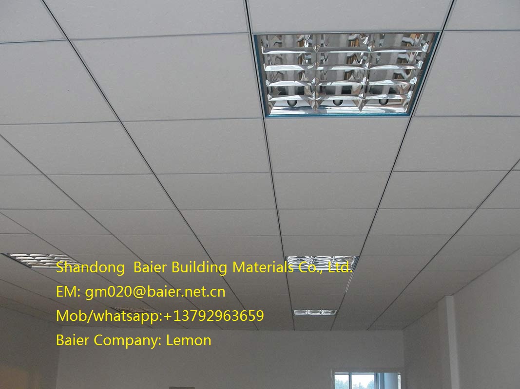 Decorative Plasterboards Type Gypsum Ceiling Boards