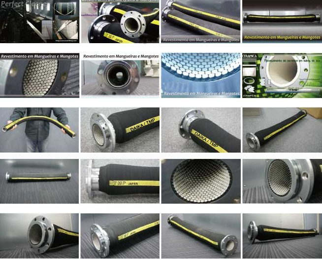 8 inch abrasion resistant ceramic hose