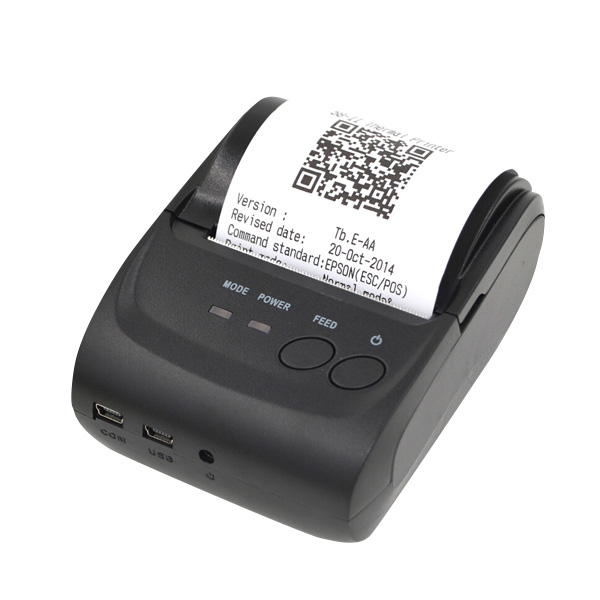 Mobile Parking Ticket Machine Palm Mini Receipt Printers Wireless ZJ5802LN