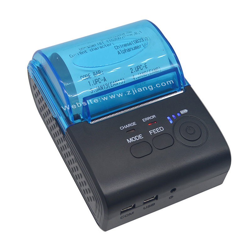 58mm Portable Mini Thermal Printer ZJ 5805 Portable Printer