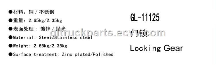 Cam Lock Door Handles for Trailer