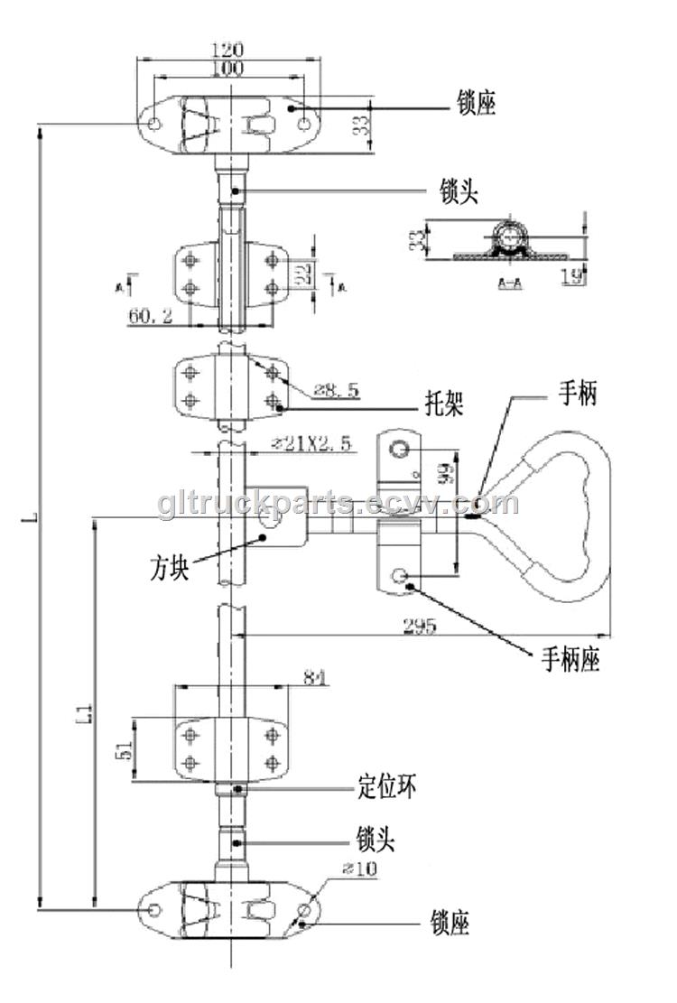 Cam Lock Door Handles for Trailer