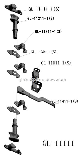 Trailer Steel Door Lock Handle