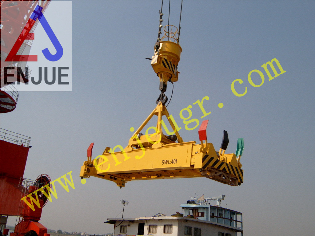 Electric Hydraulic Rotating telescoping Container Spreader