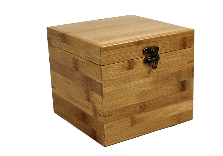 wooden tea chest box