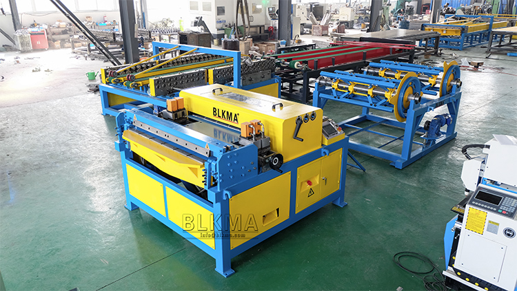 BLKMA auto rectangular HVAC air duct manufacturing machines duct production line 3