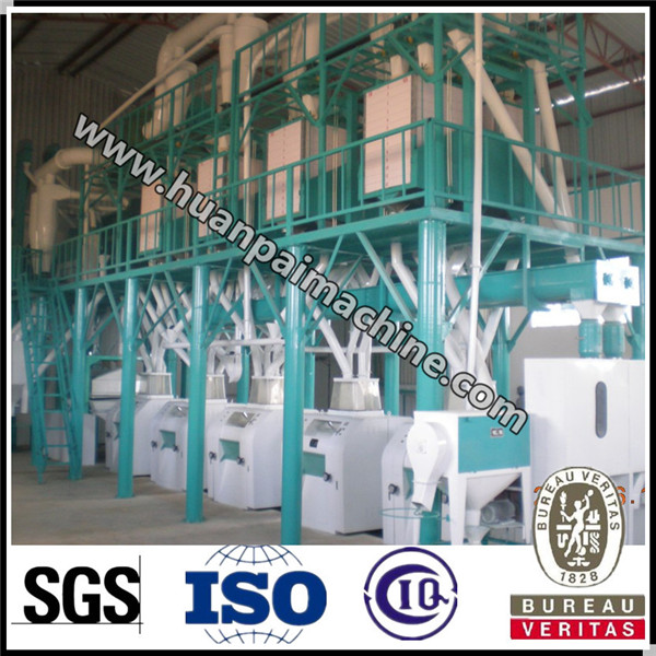 50 ton per day wheat flour mill machine