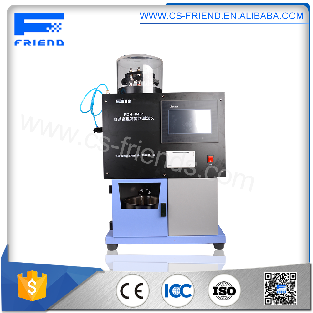 Automatic hightemperature highshear viscosity tester