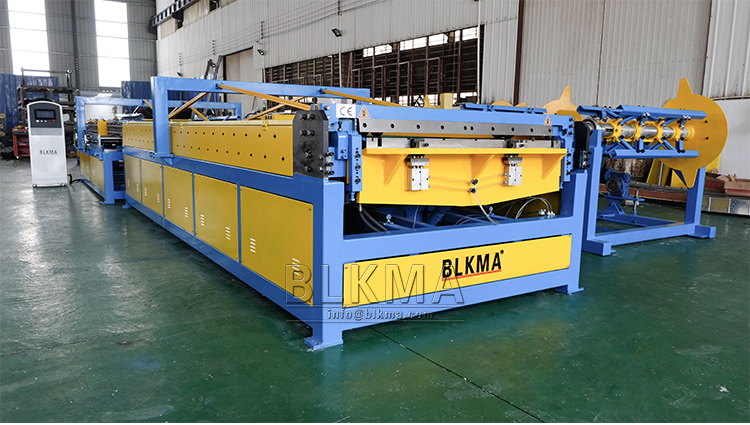 Blackma square duct production line 5 air duct manufacturing machines