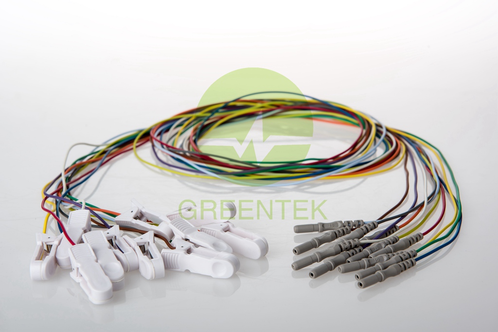 Greentek EEG Ear Clip Electrodes