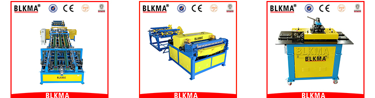 BLKMA ventilation duct metal sheet forming machine air duct production line