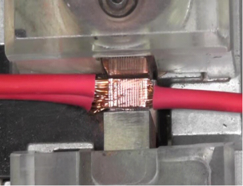 Copper wire welding machine