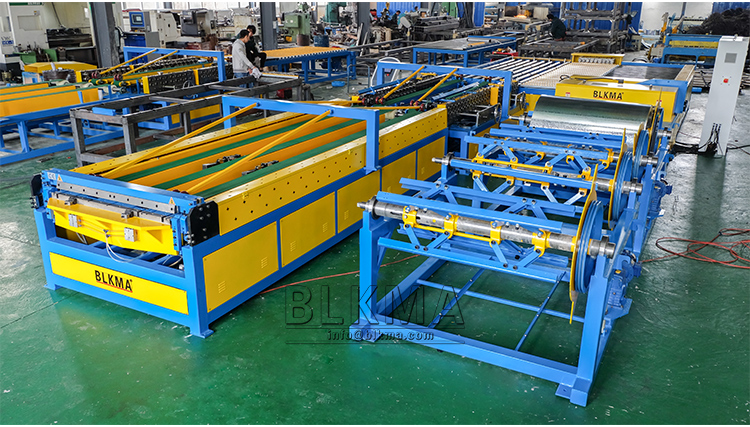 BLKMA ventilation duct metal sheet forming machine air duct production line