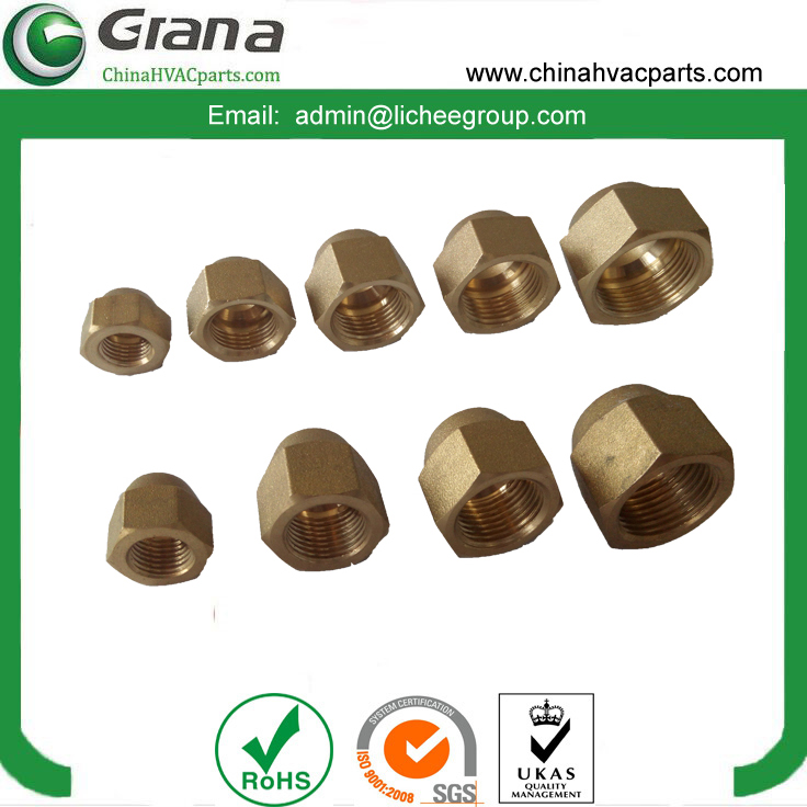 Air Conditioner Flaring Brass Nut