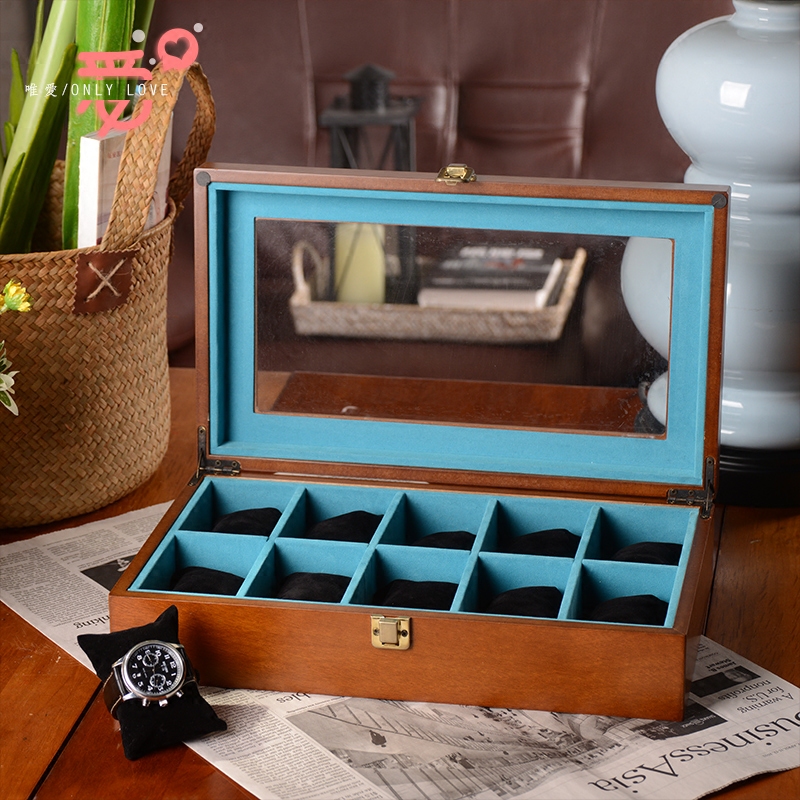 tea holder wood box packaging
