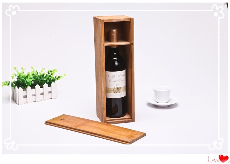 wooden wine packing bottle boxes