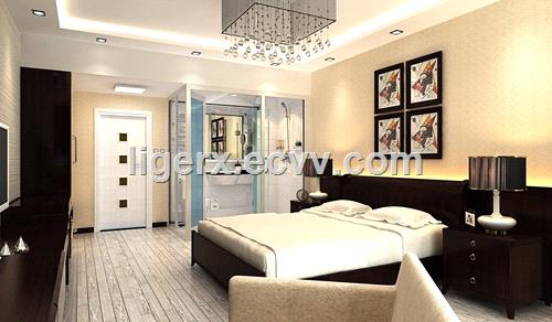 Apartment built bathroom pods