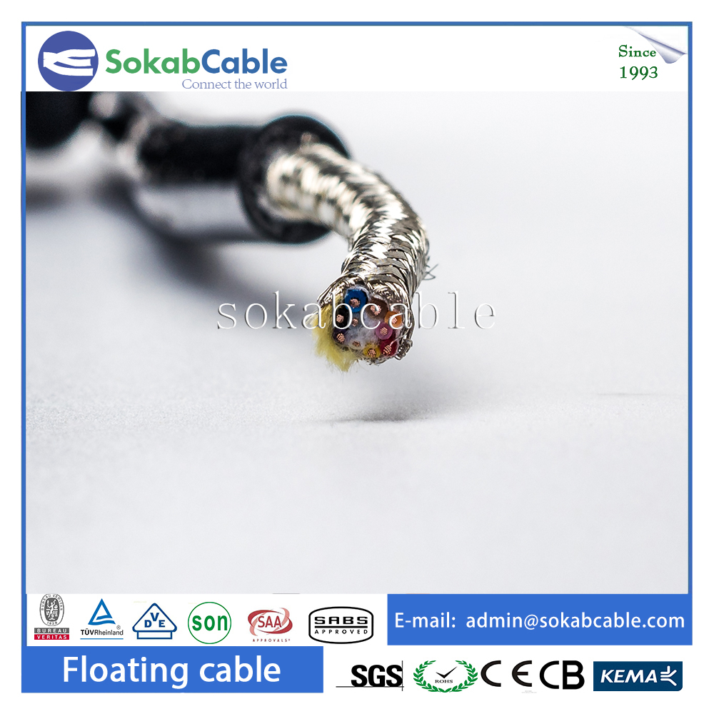 High elasticity Spiral Cable with Screen