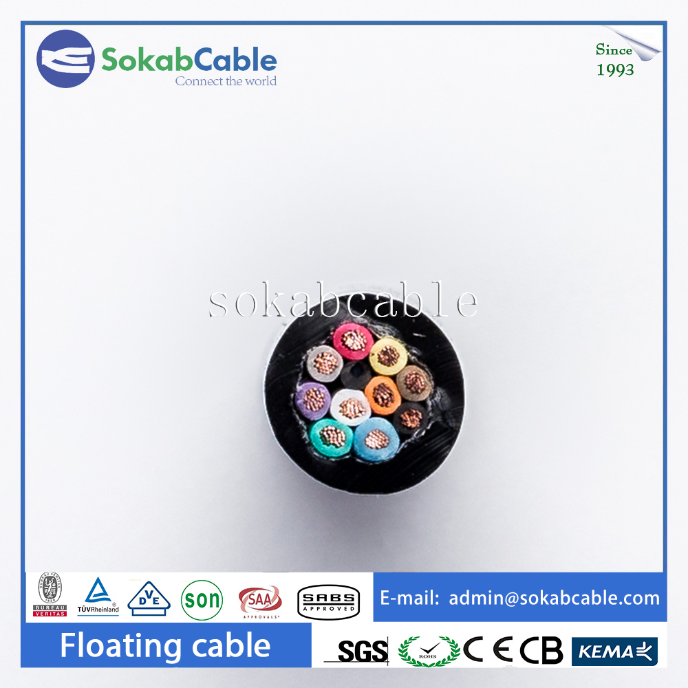 High elasticity spiral Cable without Screen