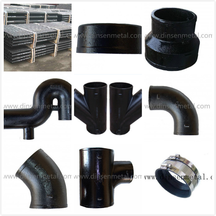 ASTMCISPI Hubless cast iron soil pipe and fittings