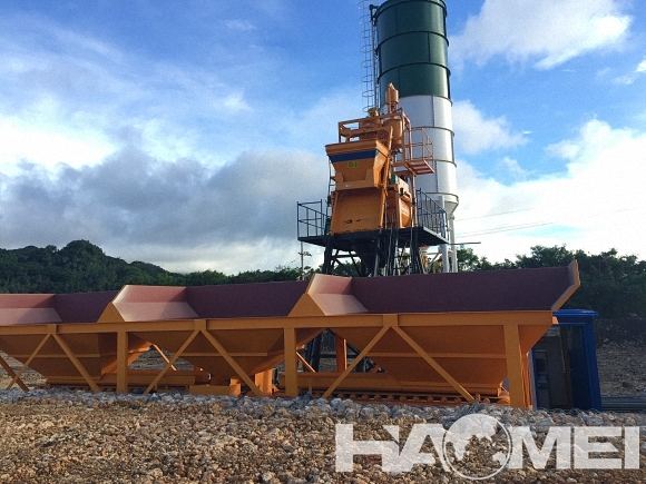 HZS50 Stationary Concrete Batching Plant