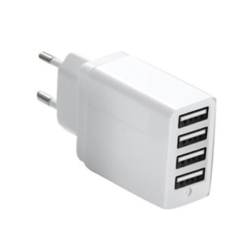 Universal 4port USB Wall Charger5V4A20W Power Adapter CEFCCRoHS Certified