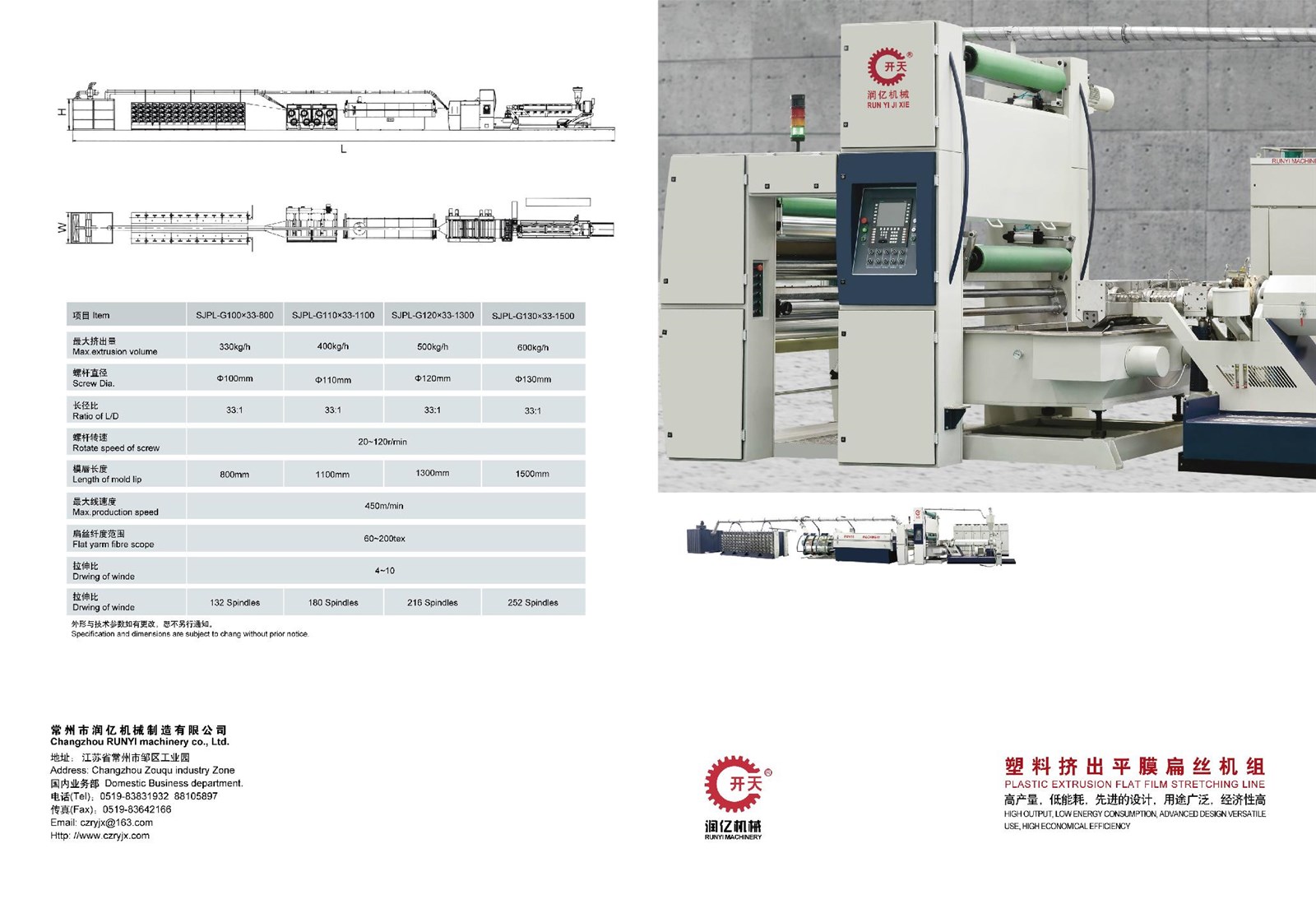 Tape Extrusion Machine