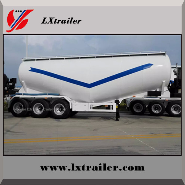 Powder Material Transport Semitrailerbulk Cement Semitrailer