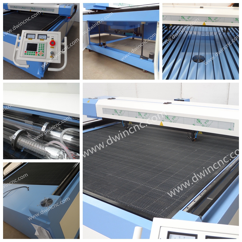 China 100w CO2 CNC laser machine for acrylic engraving cutting