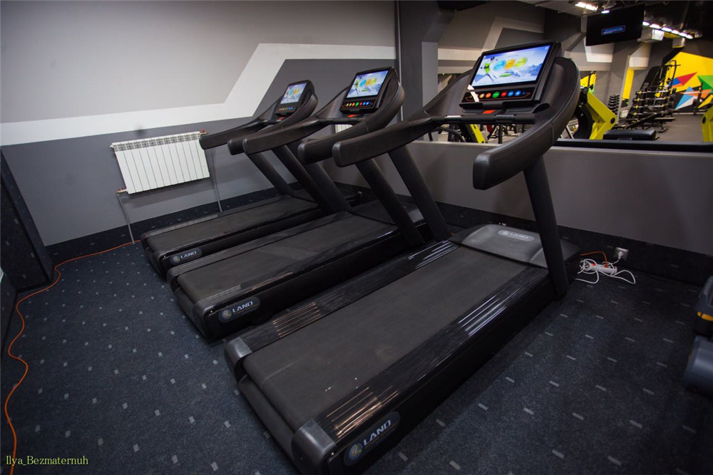 3HP Mitsubish Inverter Ac Motorized Treadmill Gym Running Machine Treadmill Commercial