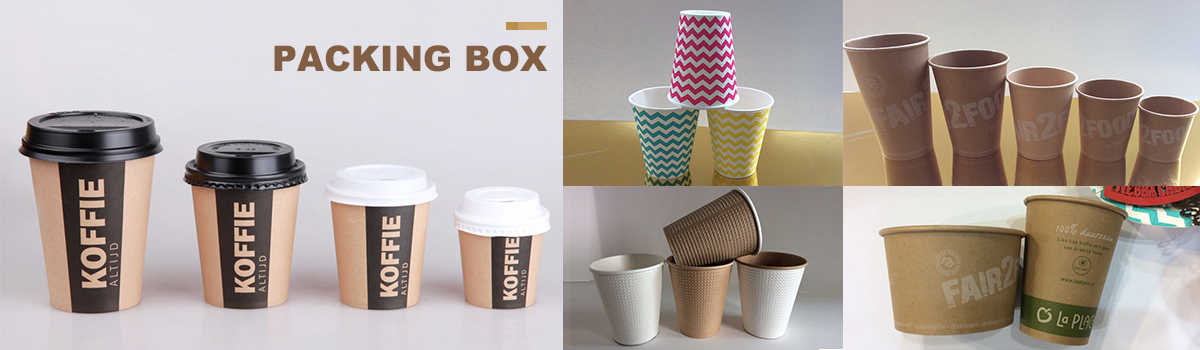 Disposable Hot Paper Cups for Coffee