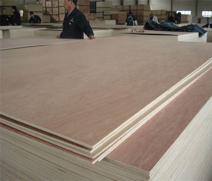 1220X2440X18mm Commercial Plywood with Poplar Core