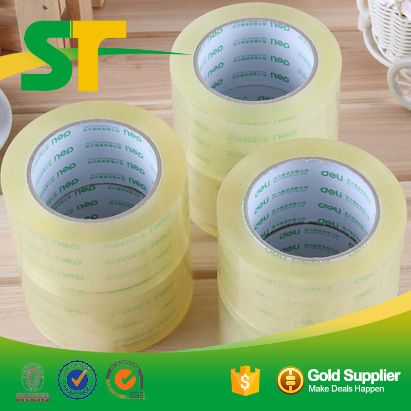 Low Noise Crystal Super Clear Acrylic BOPP Packing Adhesive Tape for Carton Sealing