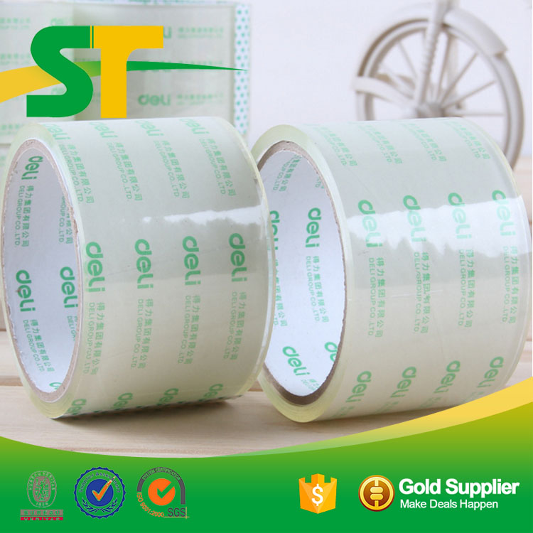 Low Noise Crystal Super Clear Acrylic BOPP Packing Adhesive Tape for Carton Sealing