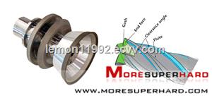 superabrasive grinding wheel for CNC tool grinder