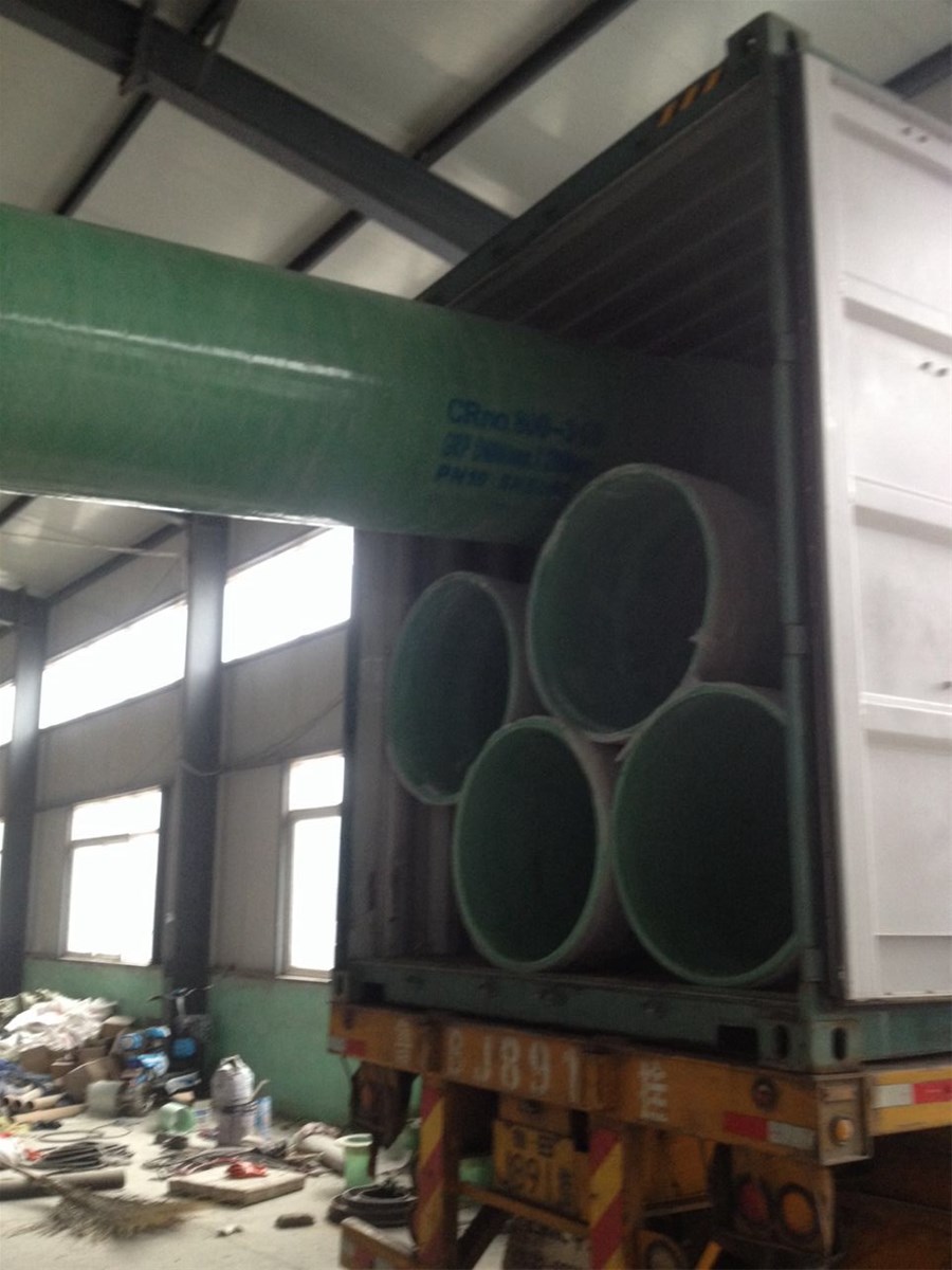 Fiberglass FRP Water Drainage Pipe and Fitting on Sale