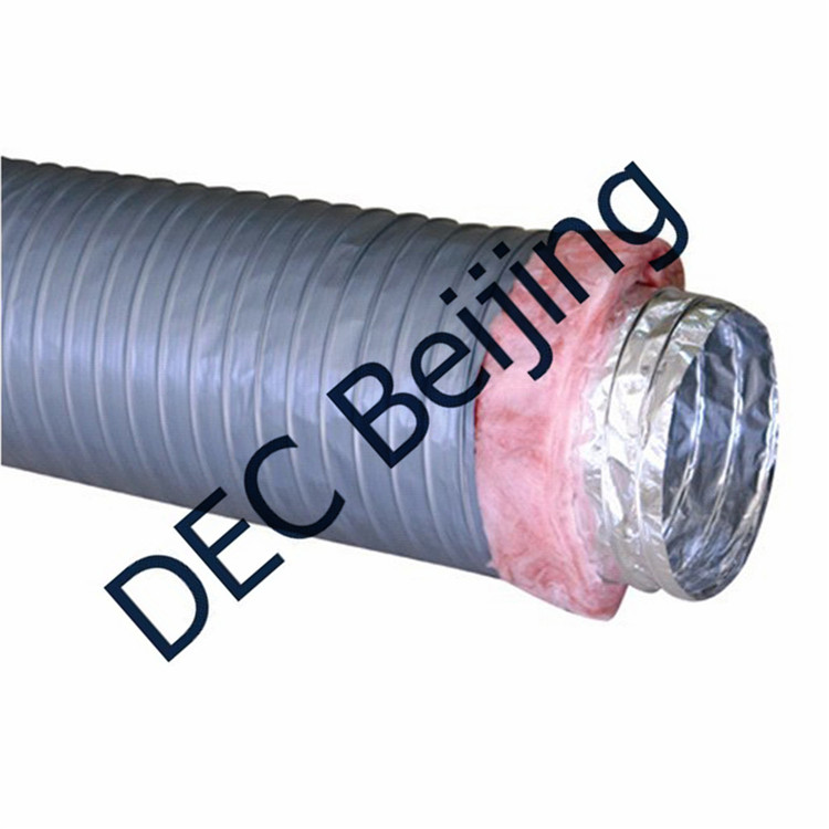 HVAC systems Insulated flexible duct 8 inch thermal Aluminum Flexible air Duct