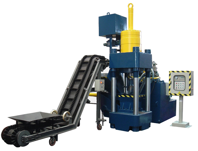 Hydraulic briquetting presses machine