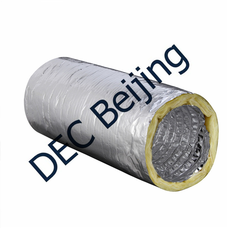 10 Inch Polyester Insulated Aluminum Flexible Duct for HVAC