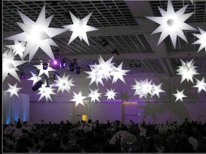 2m Height Inflatable Led Light for Stage and Concert Decoration