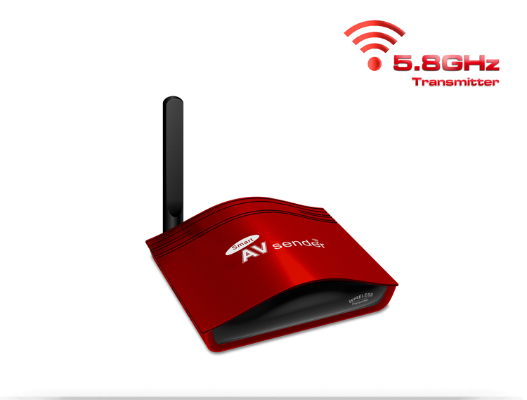PAKITE 300 Meter 58GHz digital RCAAV Signal Extender Wireless AV Sender PAT556