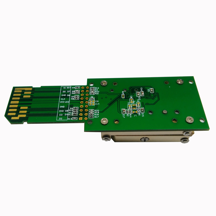 eMMC test socket to SD Interface Nand flash pogo pin BGA153169 reader Pitch 05mm smart phone data recovery