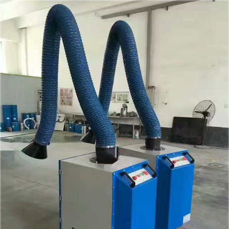 Industrial Welding Fume Ventilation Hose High Temperature Flexible PVC Coated Glassfiber Air Duct