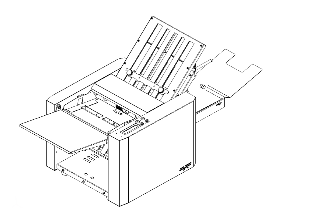 SF14M paper folderfolding machine